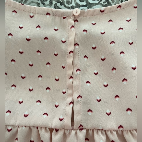 Old Navy Light Pink Bell-Sleeve Swing Top - Picture 4 of 7